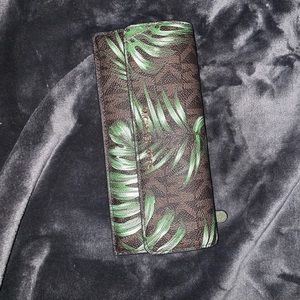 Michael Kors Palm Leaf Wallet